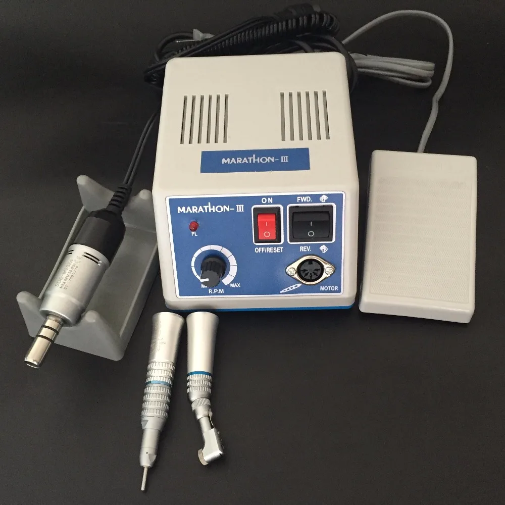 Dental Micromotor Machine SMT MARATHON N3 35K RPM Polishing Handpiece or E type Electric Motor handpiece