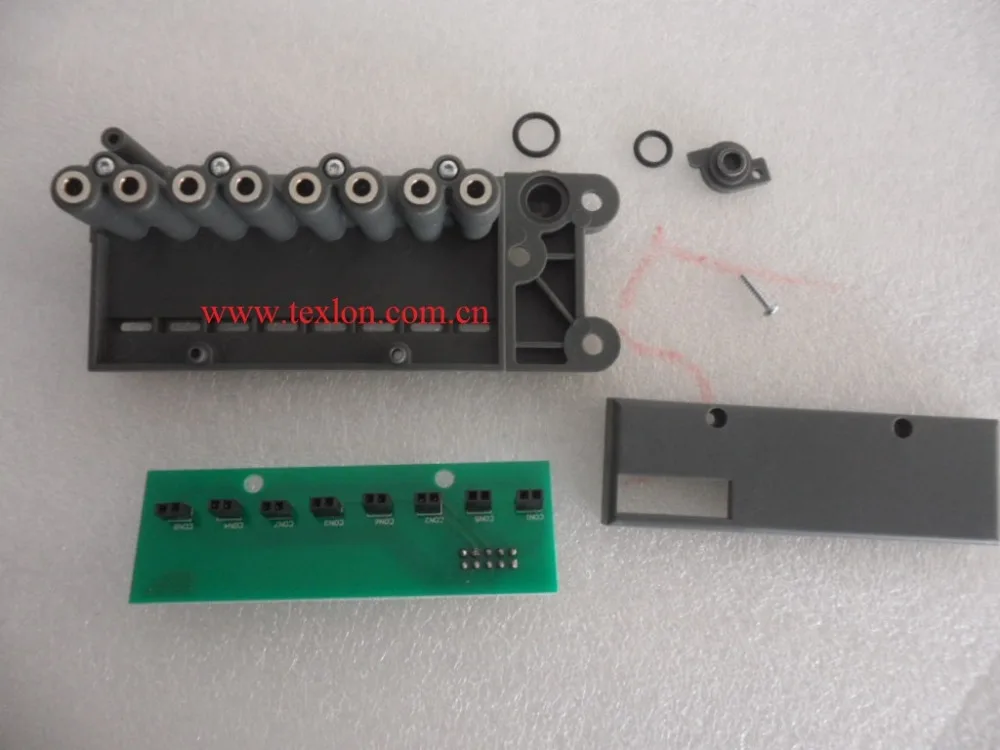 Lonati GL615 / LA02MJ Socks  Machine Ues Solenoid Valve Plastic Base PCB D4840827