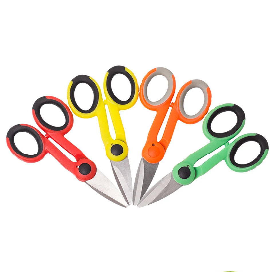 

mini Multifunctional wire shears rubber handles electric scissors cable scissors hand tools