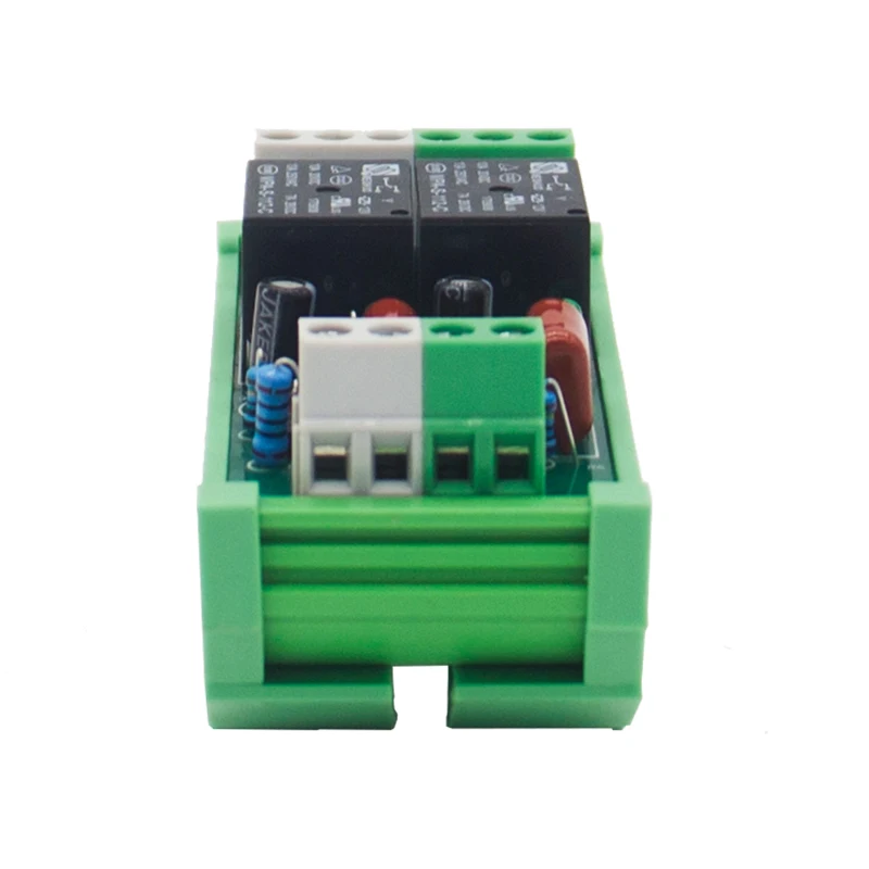 2 channel T73 AC 220V DIN Rail Mount Relay Module