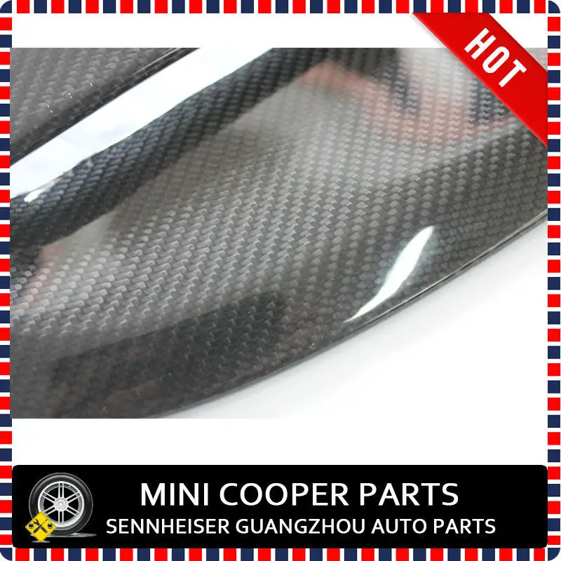 Brand New Real Carbon Fiber Style UV Protected Black Color Hood Bonnet Scoop For mini cooper S F56 F55 JCW (1 Pcs/Set)