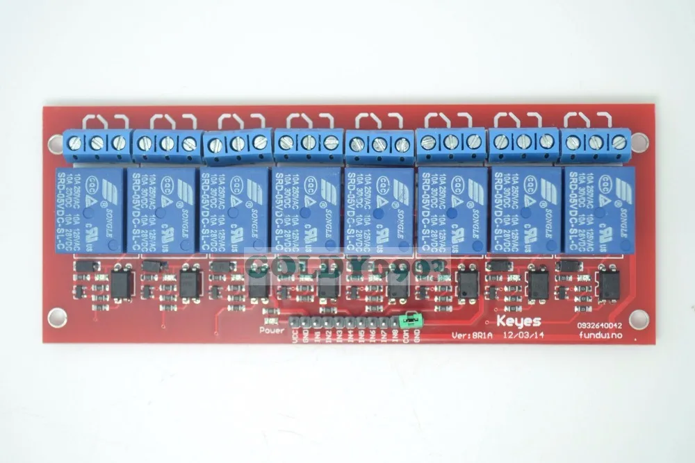 5V 8 Channel Relay Module For Arduino PIC AVR DSP ARM