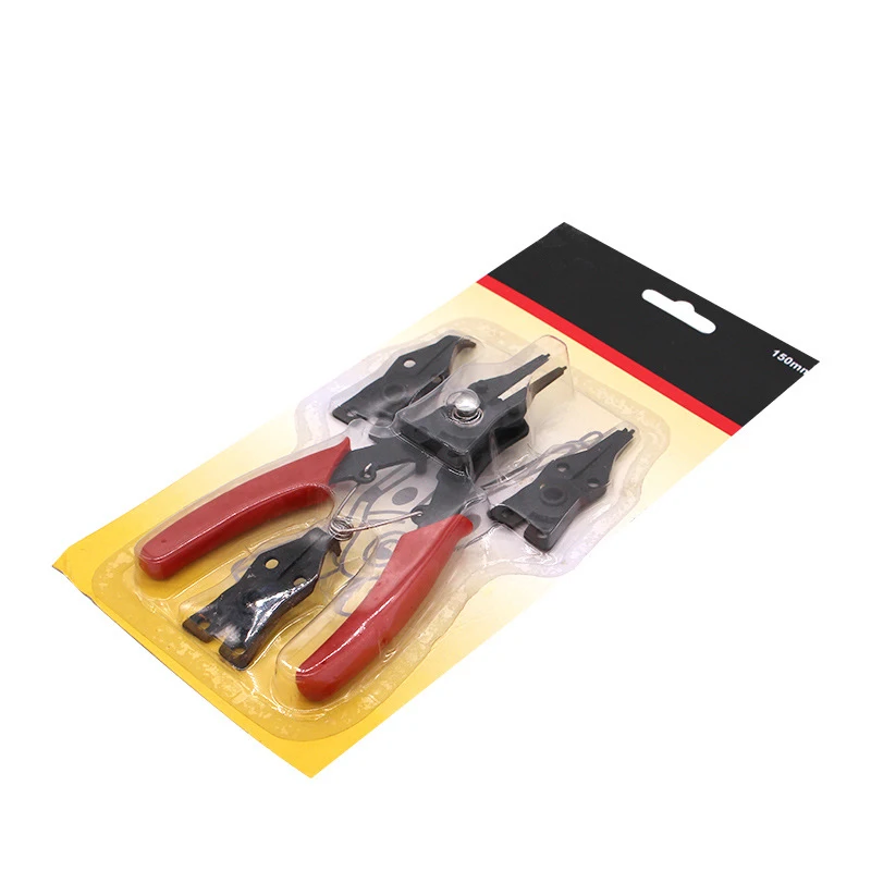 4 IN 1 Multifunctional Snap Ring Pliers Multi Tools Multi Crimp Tool Internal External Ring Remover Retaining Circlip Pliers