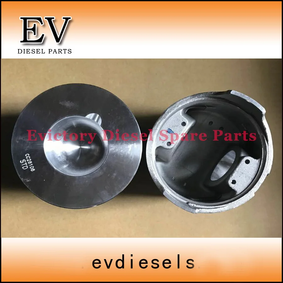 For kubota excavator engine rebuild V4000 piston include piston pin and clip 15451-21110