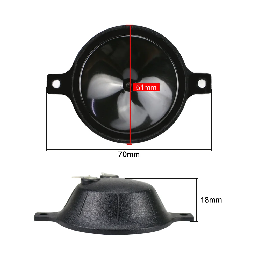 GHXAMP 5140 Ultrasonic Buzzers Eared Speaker Waterproof 51mm Ultrasonic Mosquito Repellent Pest Repeller 1Pairs