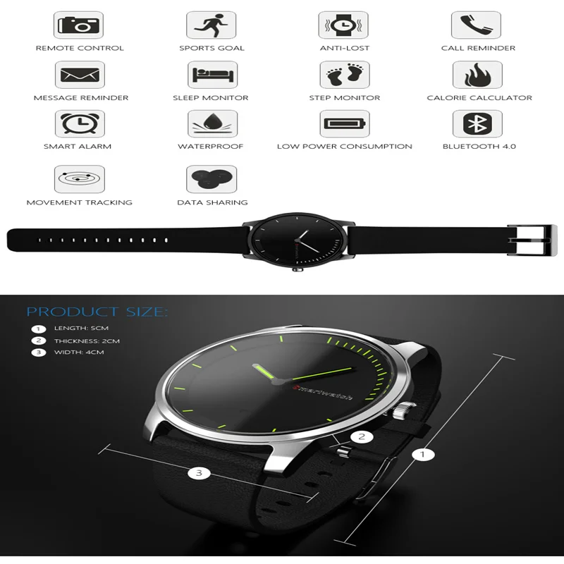 Cdragon IP68 waterproof Clock Sync Notifier Men Women 360 Swim Connectivity for Android Phone Smart  Watch S68