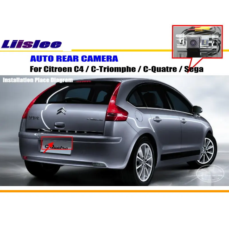 سيتروين C4 2004-2010 C-Triomphe/C-Quatre/Sega سيارة الرؤية الخلفية كاميرا الرؤية الخلفية وقوف السيارات السيارات HD CCD كام اكسسوارات عدة