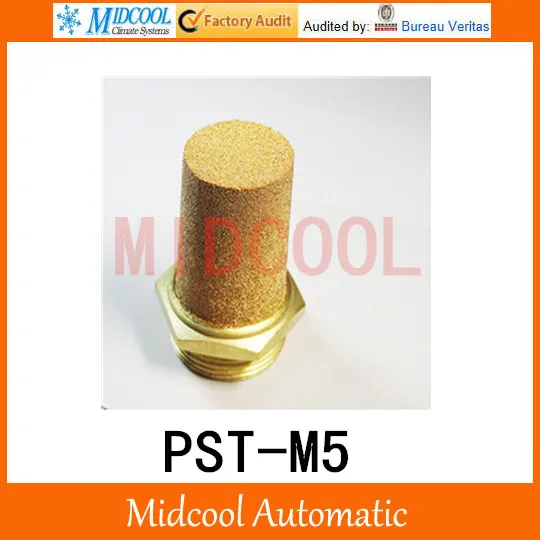 

10PCS!!! pneumatic silence,muffle,Brass PST-M5 ,M5 inch