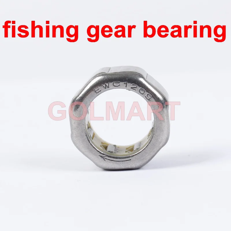 2PCS 5PCS Hexagonal EWC1010 EWC1012 EWC1209 One Way Fishing Reel Gear Bearing 10X16X10MM 12X18X9MM 10X16X12MM