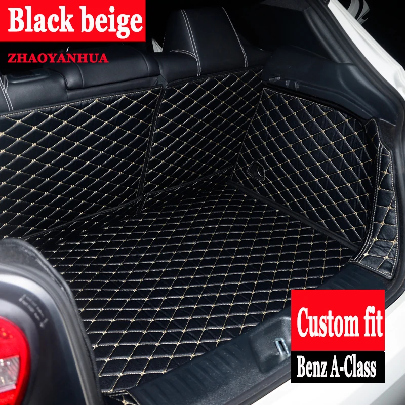 

Custom fit car trunk mat for Mercedes Benz A B180 E260 CL CLA G GLK300 ML S350/400 class car styling tray carpet cargo liner