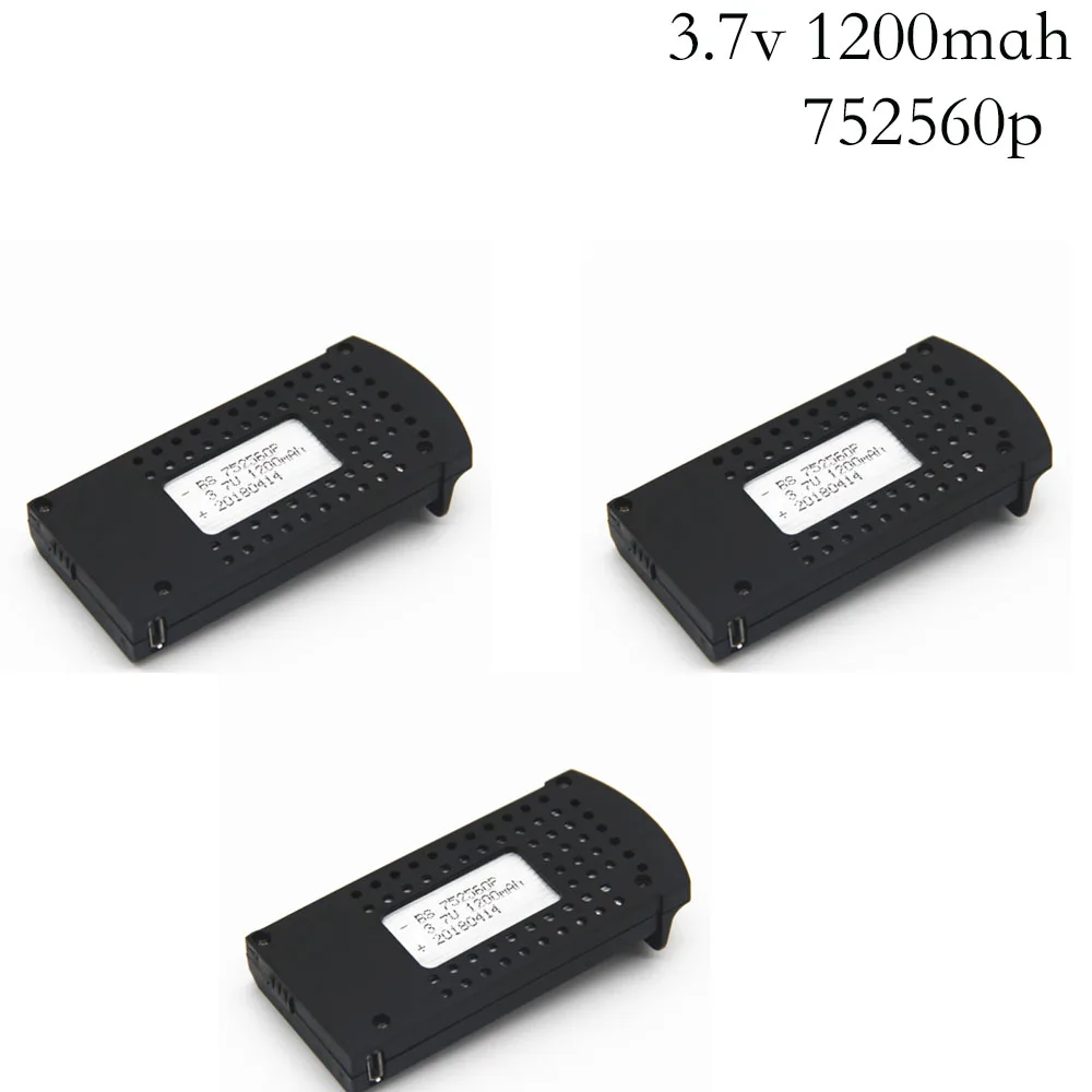 

3pcs 3.7V 1200mAh Li-po Rechargeable Battery for DM107S SG700 S169 RC Quadcopter Drone 1pcs/2pcs/3pcs/4pcs/5pcs/lot 3.7v 1200mah