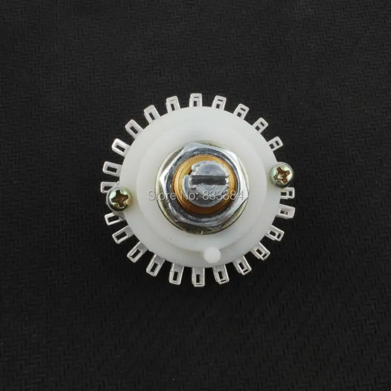 Free shipping New 1pc 2 Pole 23 Step Rotary Switch Attenuator Volume Control Pot Potentiometer DIY