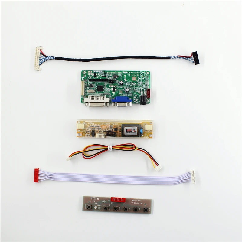 RT2281 LCD điều khiển board với DVI VGA cho 18.5 inch panel lcd 1366X768 CLAA185WA03L M185XW01 V1 M185XW01 VJ miễn phí vận chuyển