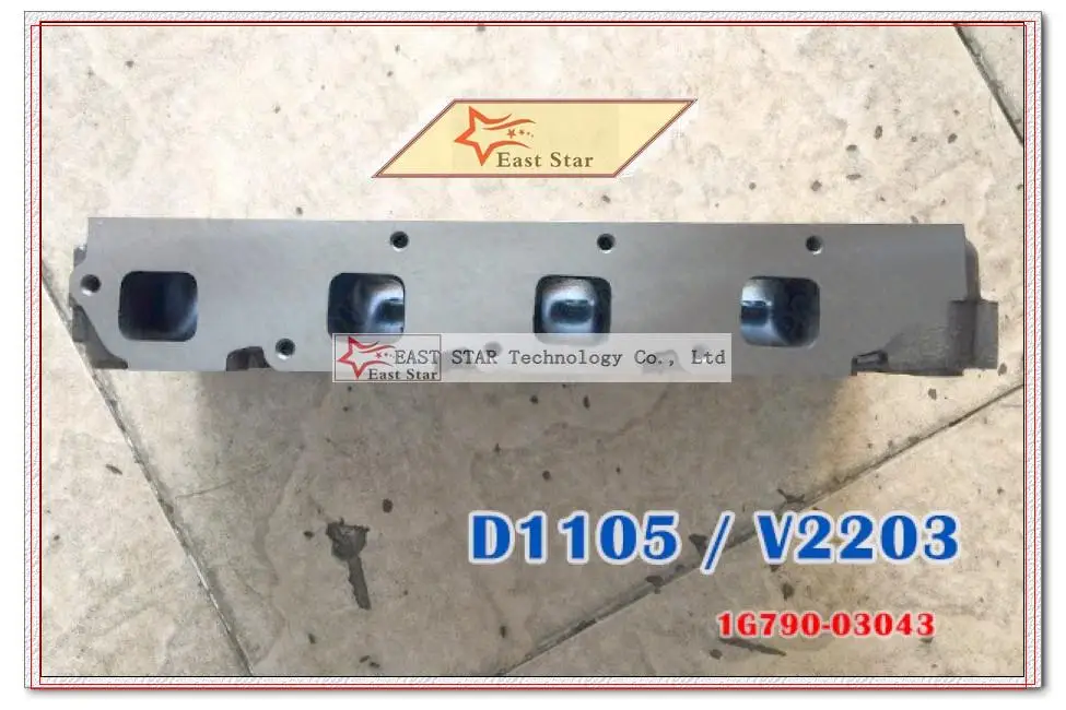 V2203 Cylinder Head For Kubota V2203E V2203B Indirect injection 1G916-03040 1J854-03040 19077-03048 1G91603040 1J85403040