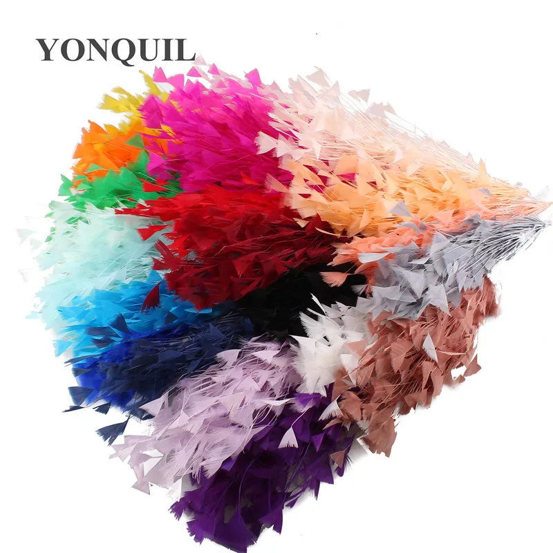 

Nice Wedding corsages Flower Feathers Dance Latin Dance Decoration Elegant Dinner Party Plume Headwear DIY accessories 6PCS/LOT