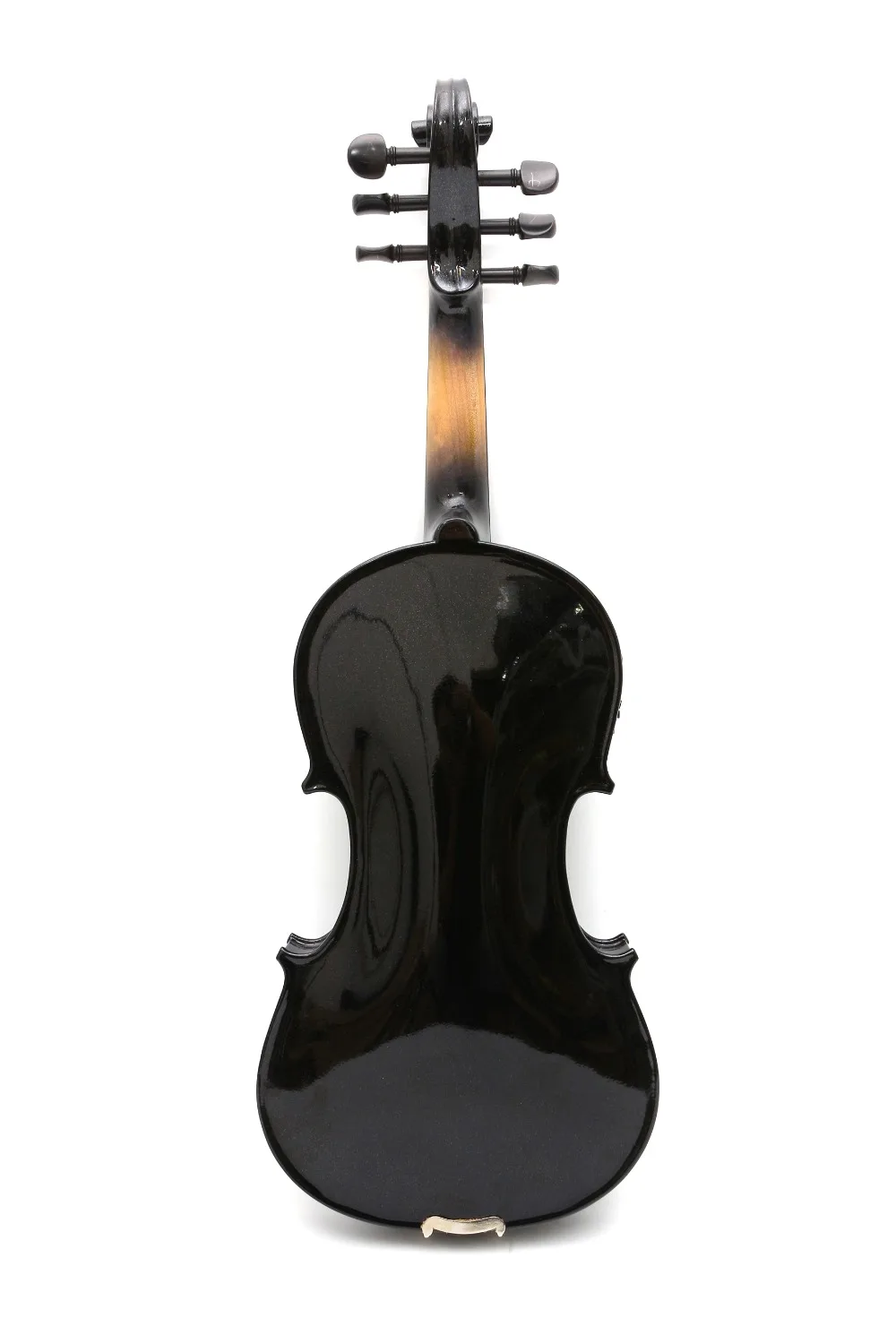 High Quality 4/4 6string Violin Solid Maple Spruce ebony Fittings Free Black Violin Case Bow