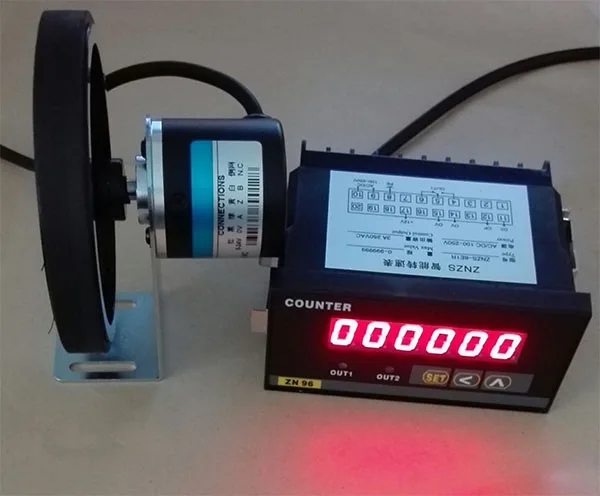 The 2 sets of relay output ZNZS2-6E2R of the tachometer