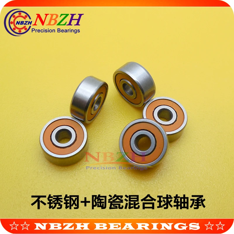 

Stainless steel hybrid ceramic ball bearing SMR104C-2RS CB ABEC7 LD SMR104 2OS SMR104C-2OS 4*10*4 MM Fishing reel bearing