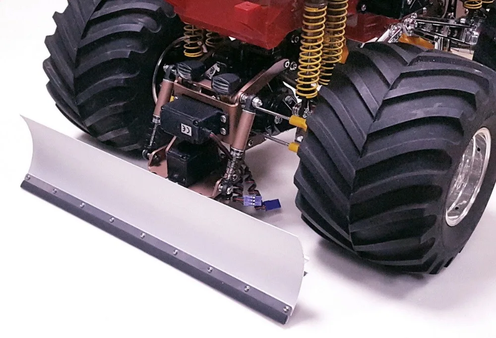 Aluminum Snow Plow set for TAMIYA Clodbuster/Bullhead