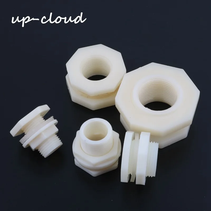 ABS ID 20mm 25mm 32mm Fish Connector Tank Drain Pipe Accessories Aquarium Joints Water Pipe Fittings 1/2 inch 3/4