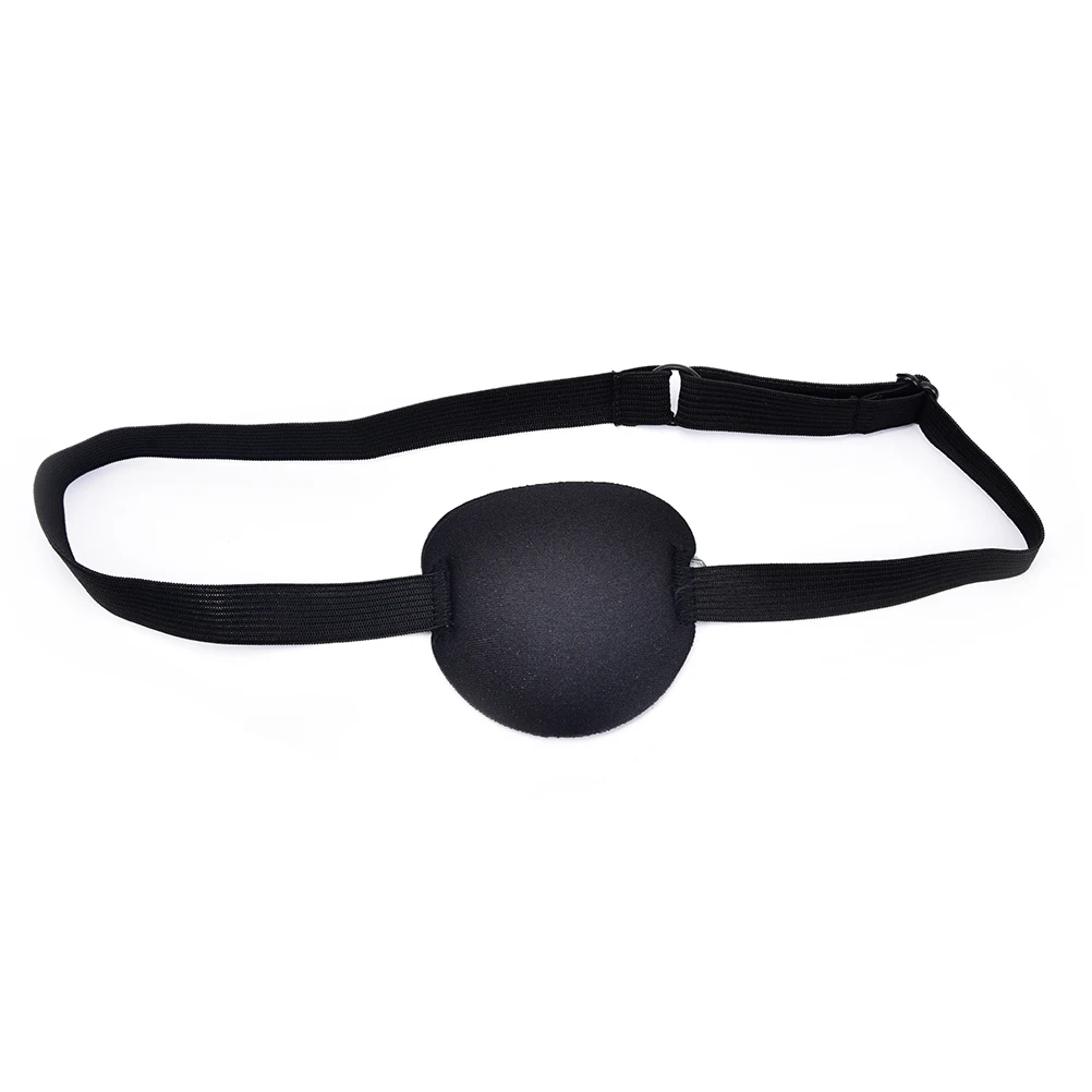 High Quality Black Medical Use Concave Eye Patch 3D Foam Groove Eyeshades For Lazy Eye 1Pcs