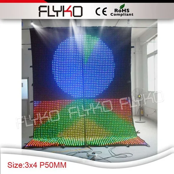 p5 4x3m indoor led video wall display led display