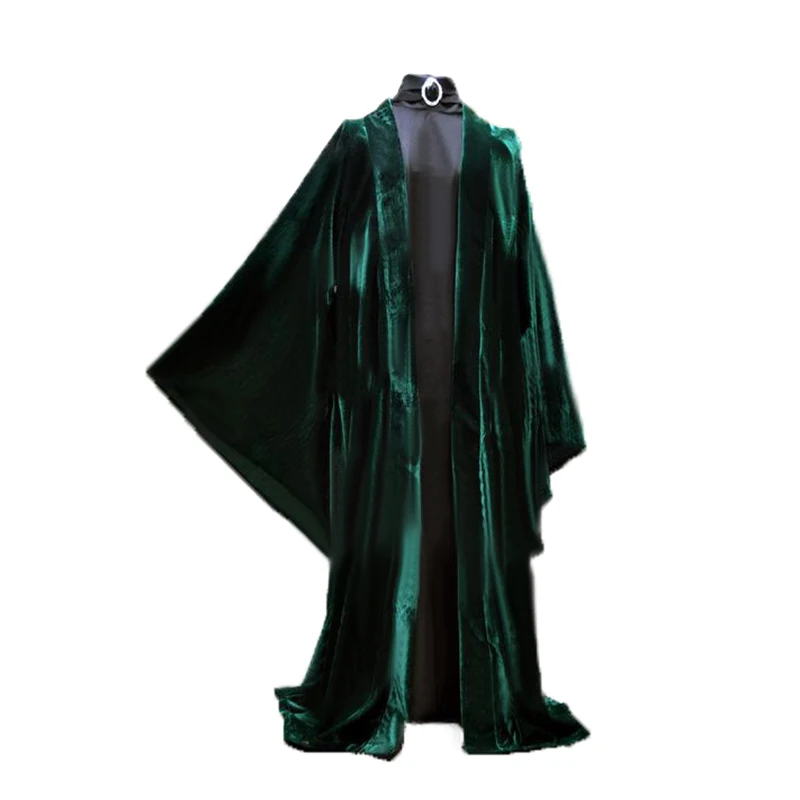 Minerva McGonagall Dress Cosplay Costume full set coat and hat Outfits New