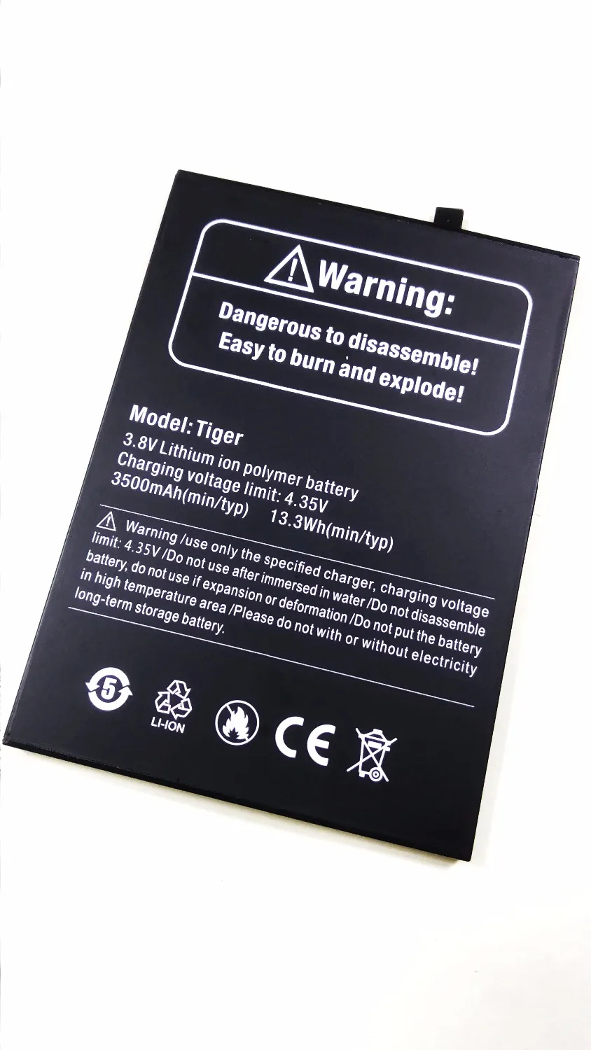 Westrock 3500mAh battery for Ulefone Tiger 5.5