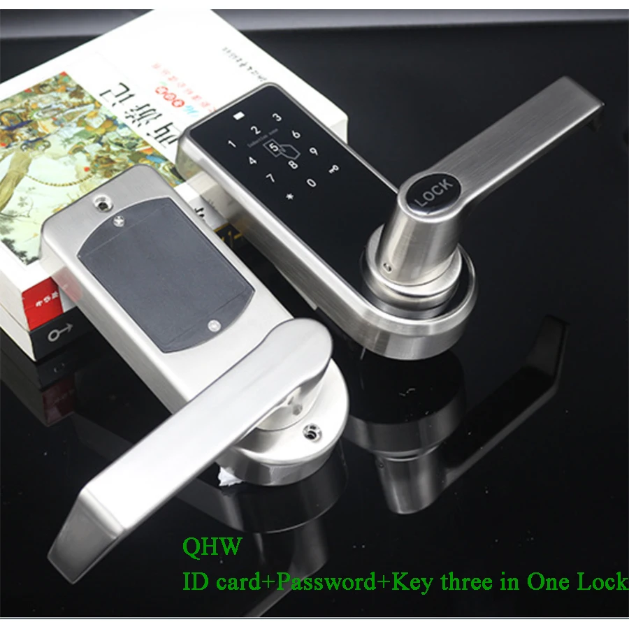 Smart Door lock Mechanical Key Lock Keychain Digital Lock Electronic Handle Lock Knob lock Anti-theft Optional Bluetooth TTLOCK