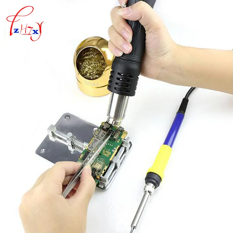 1pc BAKU BK-878L2 led digital Display SMD Brushless Hot Air Rework Station + Soldering Iron and Heat Gun for Cell Phone Repair