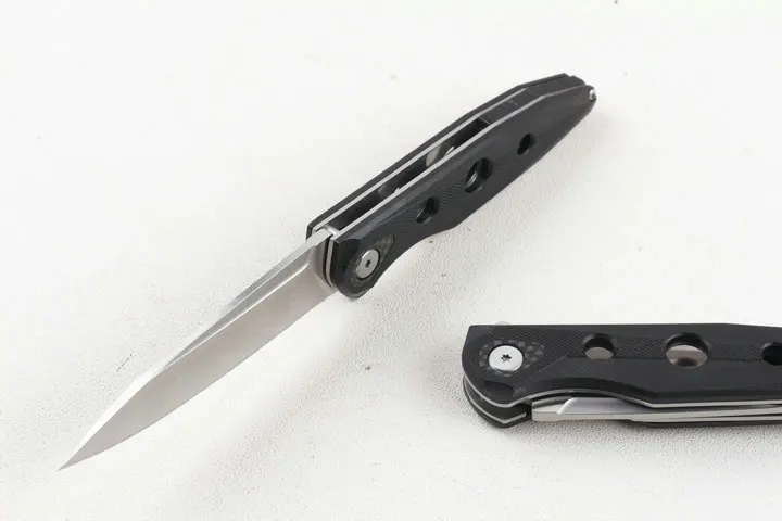 Kitchen tools new product 9CR18mov steel blade G10 Handle material Outdoor camping folding knife  portable EDC tool