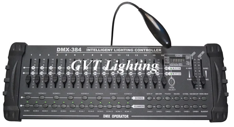 Imagem -02 - Controlador Universal de Led para Palco 384 Canais Dmx512 dj Console Festa Discoteca Venda Imperdível