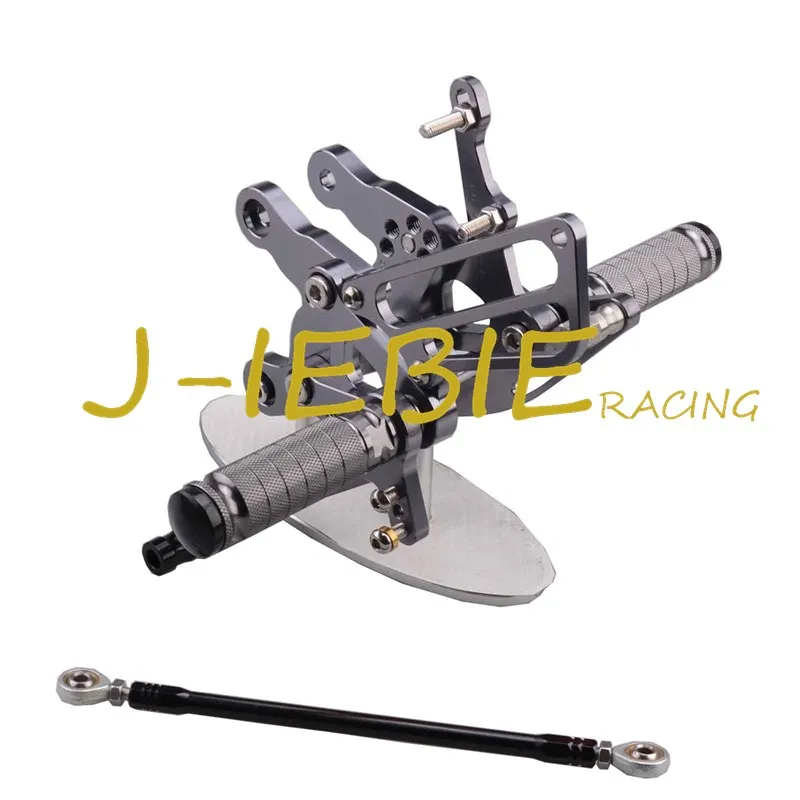 CNC Racing Rearset Adjustable Rear Sets Foot pegs Fit For  Honda CBR893RR CBR919RR 1994-1999 CBR400 NC29 TITAINUM