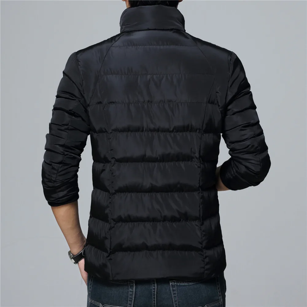 2021 Mens winter clothing Padded thick coats Male jackets Parkas black plus size M-6XL Slim fit drop shipping casual fashion