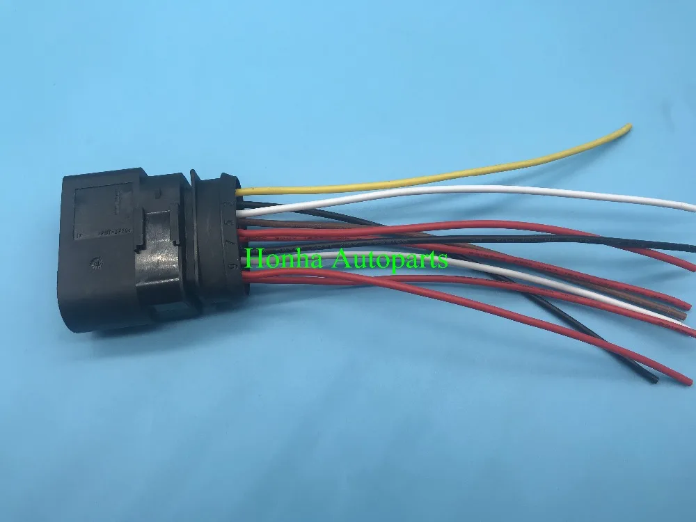 Free shipping 1J0973835 10 Pin Electric Connector Housing Plug Case Wiring Harness