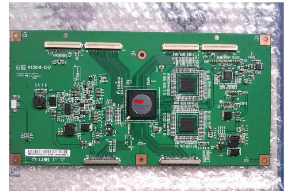 V420H1-CH7 logic board บอร์ด LCD เชื่อมต่อกับ T-CON เชื่อมต่อบอร์ด