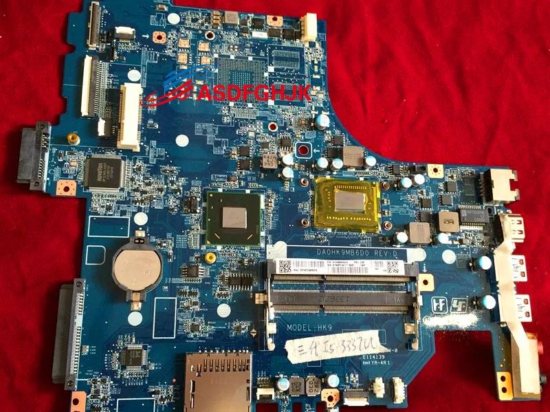 FOR Sony VIAO Fit Svf152 Laptop Motherboard WITH I5-3337u CPU DA0HK9MB6D0 A1945014A 100% TESED OK