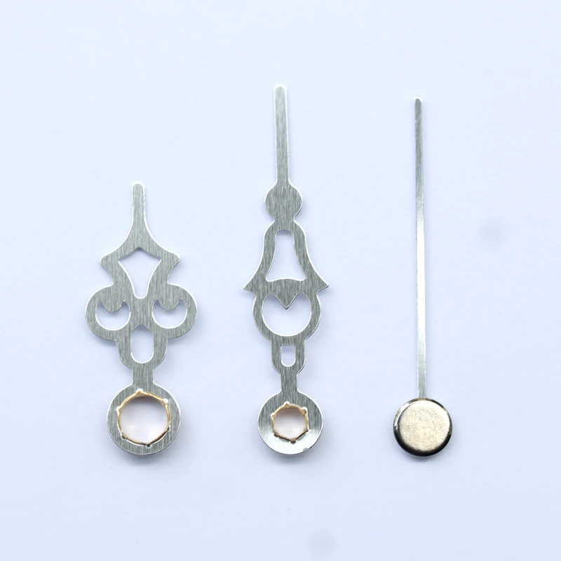 SKP Shaft Short Hands 9107# Silver (Just Hands) Metal Aluminum DIY Quartz Clock Accessory High Quality Kits