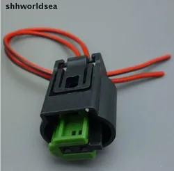 Shhworldsea 2 pin car waterproof for BMW outdoor temperature sensor plug auto Oxygen sensor plug connector 1-967644-1 968405-1
