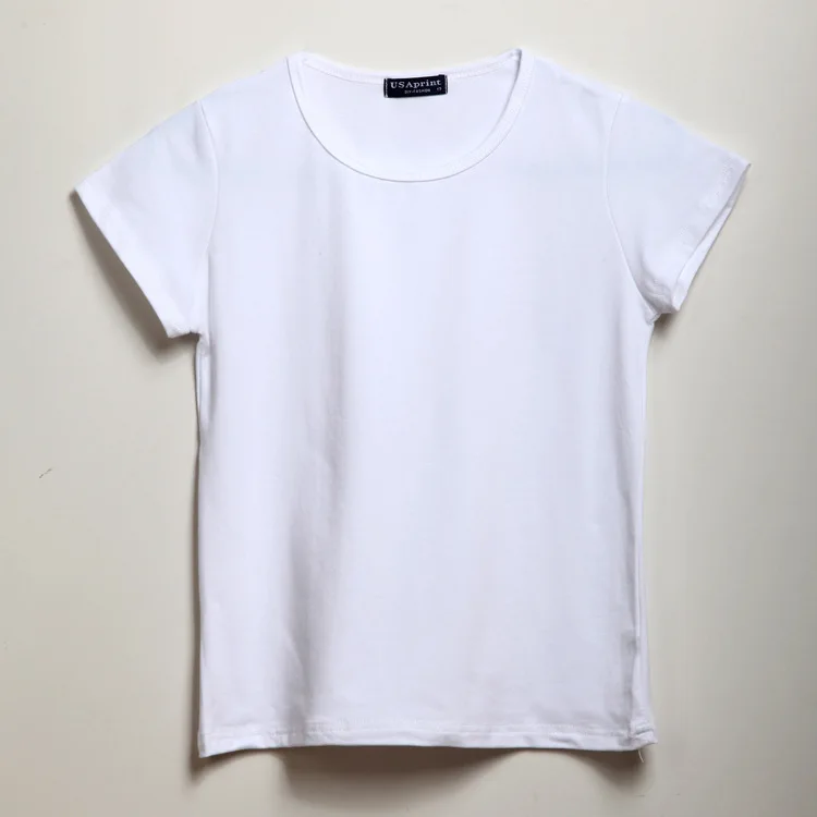 Child Unisex Plain Basic T Shirts Girls Boys Black Blank 100% Cotton Tops Tees  Summer Kids Clothing 2 3 4 6 8 10 T 1424