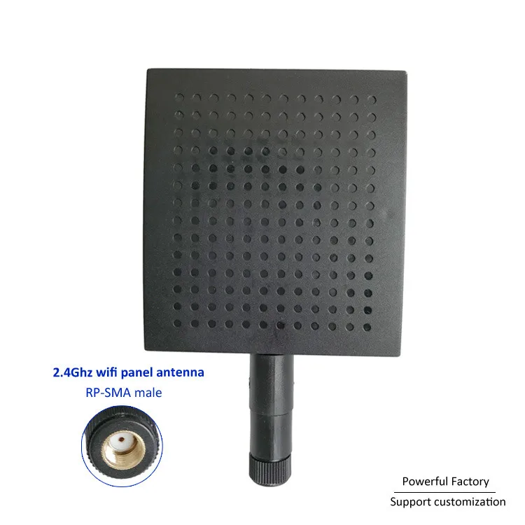 WIFI 2.4G Panel Antenna 12dbi Indoor Wireless Antenna 2400-2500Mhz RP-SMA Male