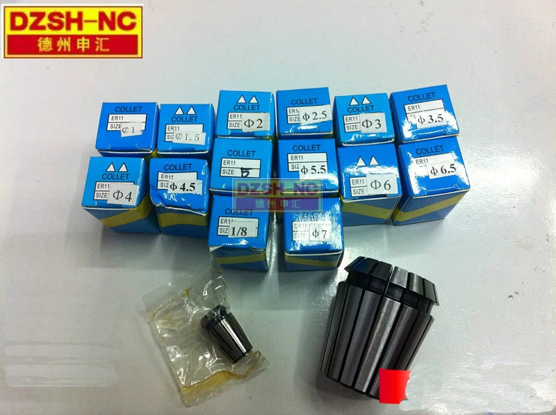 

High Quality 7Pcs/Lot ER11 Precision Spring Collet Set CNC Milling Lathe Tool & Workholding