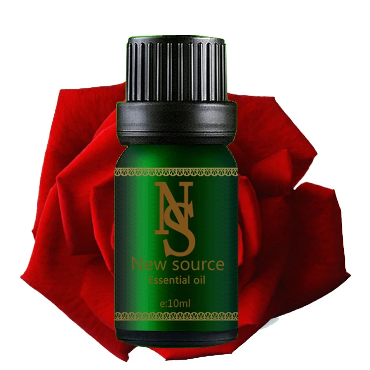 rose essential oil 10ml each with free shipping for anti acne and whitening Massage Oils Detoxifies oil