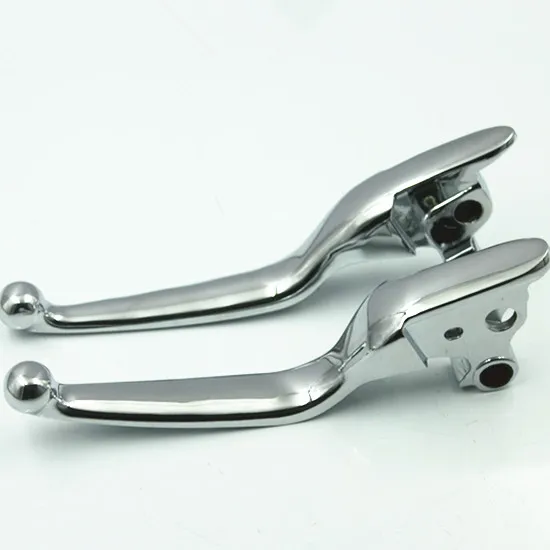 Chrome Clutch Brake Levers for Harley Electra Glide Road Glide Road King Tri Glide Street Glide FLHX 2008-2013 2014