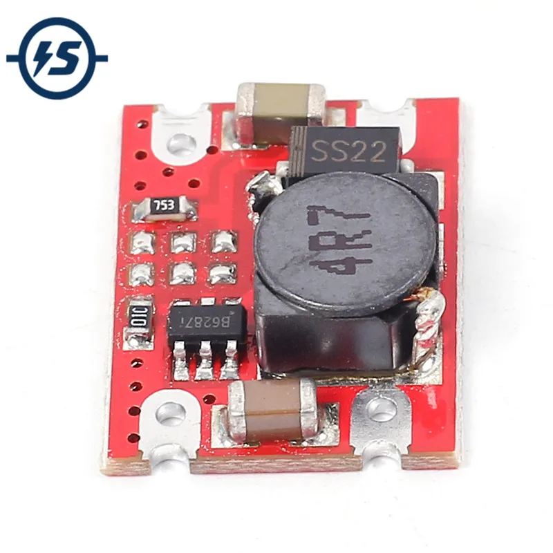 DC-DC Boost Converter Step Up Power Supply Module Voltage Regulator Board 2-5V to 5V 2A Fixed Output for Lithium Battery