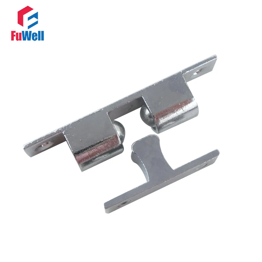 2 cái Đẩy để Mở Cửa Chủ Bắt 67 mét Chiều Dài Hợp Kim Kẽm Cửa Stopper Đôi Bóng Chốt Tủ Cửa gần gũi hơn