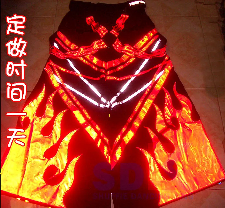 Fluoreszierend Melbourne DJ PHAT Pants Shuffle Raver Ore Techno Hardstyle Fire Tanz Hose Reflective Trousers NEW