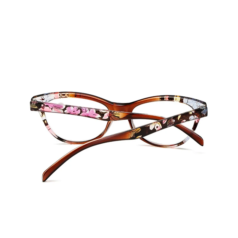 Elbru Cat Eye Reading Glasses Women Lightweight Presbyopic Reading Glasses 1.0 1.5 2.0 2.5 3.0 3.5 4.0 Presbyopia Eyewear