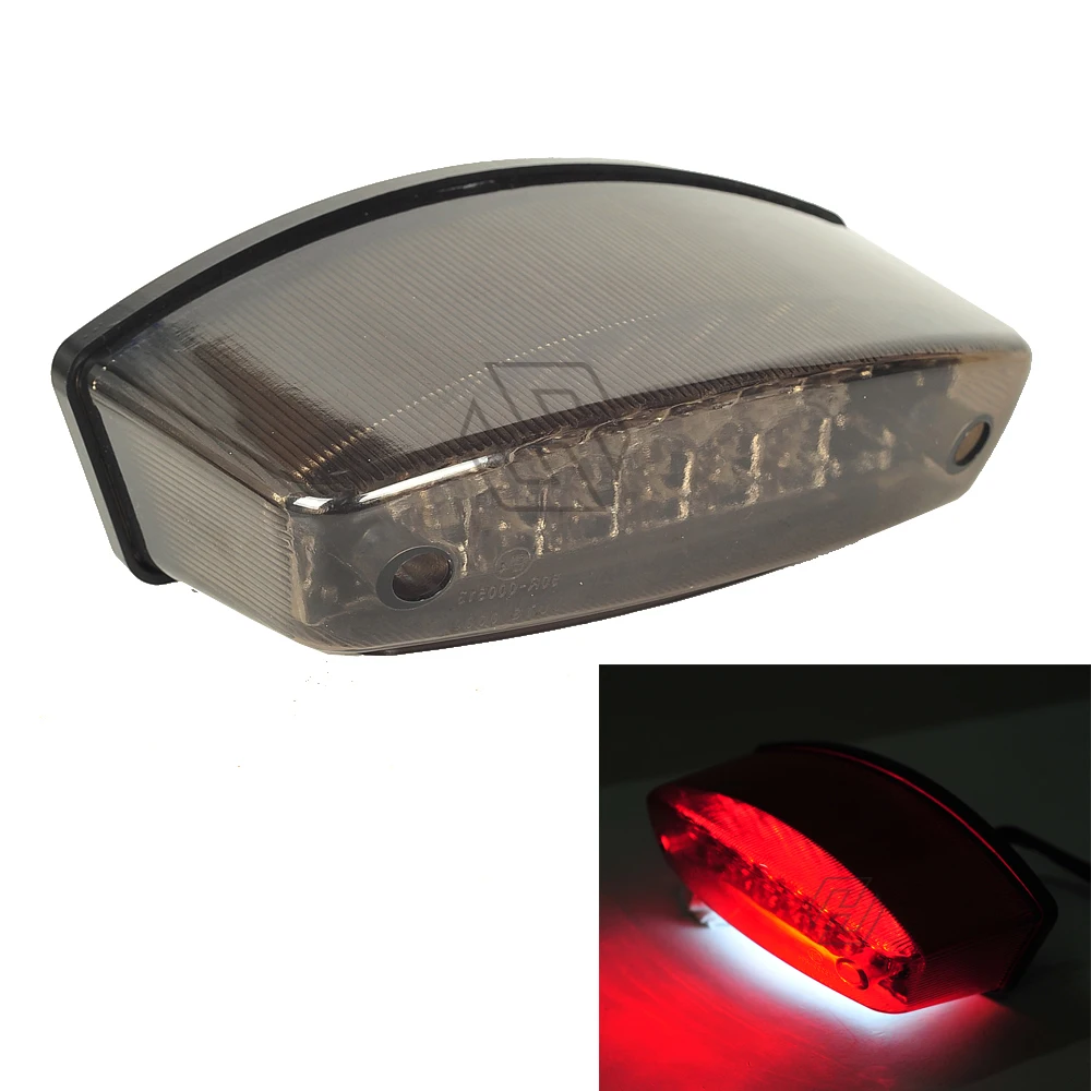 

Smoke black Motorcycle LED brake light case for DUCATI MONSTER M400 M750 M900 M1000 S4R