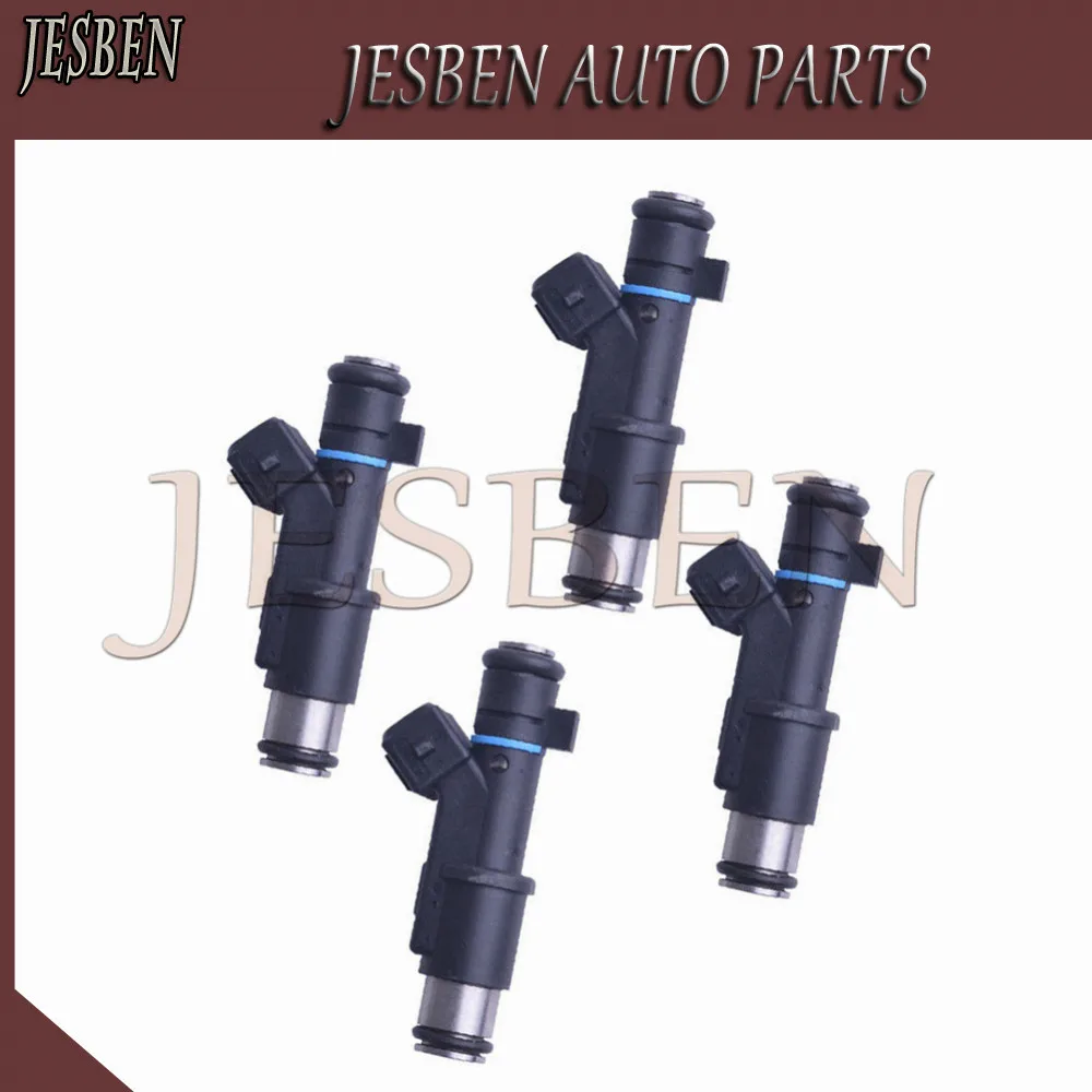 4PCS/LOT Fuel Injectors fit For Peugeot 206 307 406 407 607 806 807 Citroen C4 C5 C8 Evasion Jumpy Xsara 2.0 No# 01F003A 1984E2